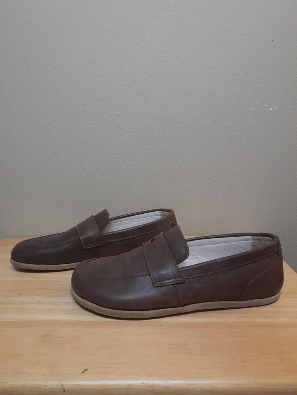Earthing Harmony Leather Grounding Earthing Barefoot Penny Loafers EU 38